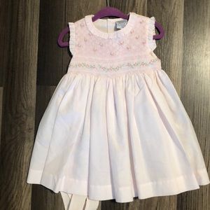 Smocked dress for a 12 month old girl